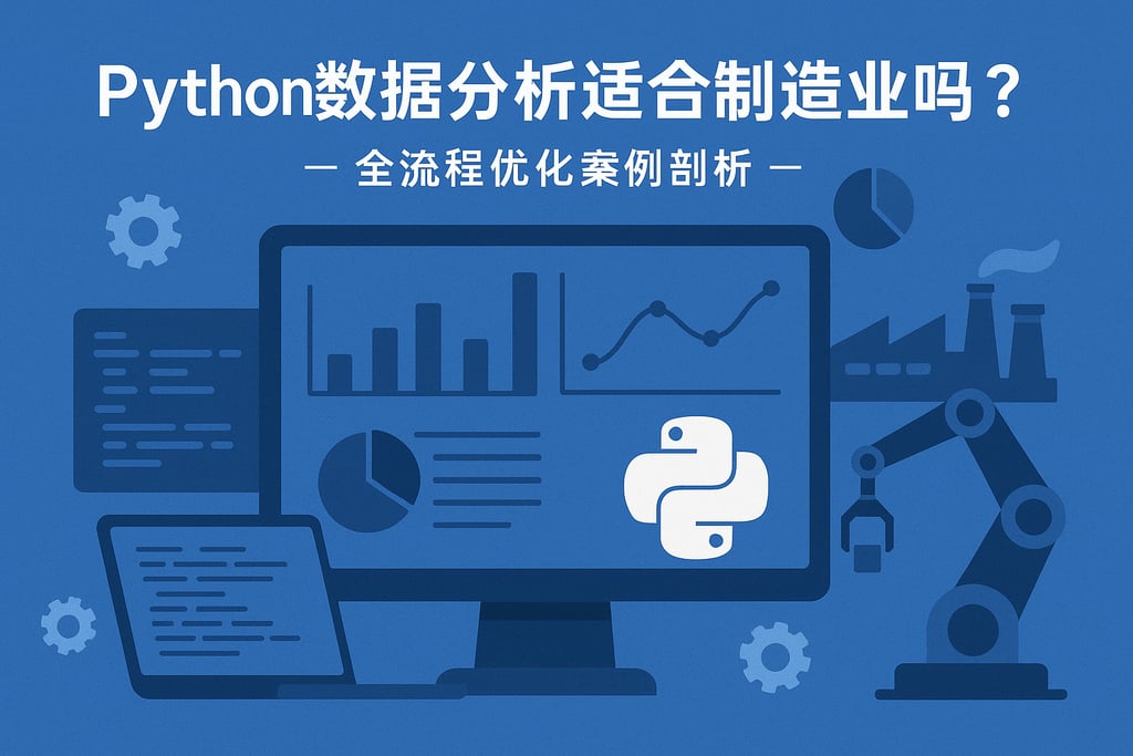 Python数据分析适合制造业吗？全流程优化案例剖析