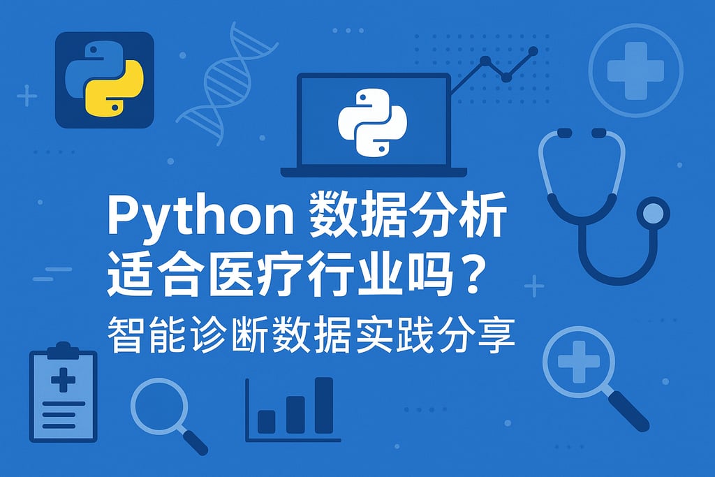 Python数据分析适合医疗行业吗？智能诊断数据实践分享