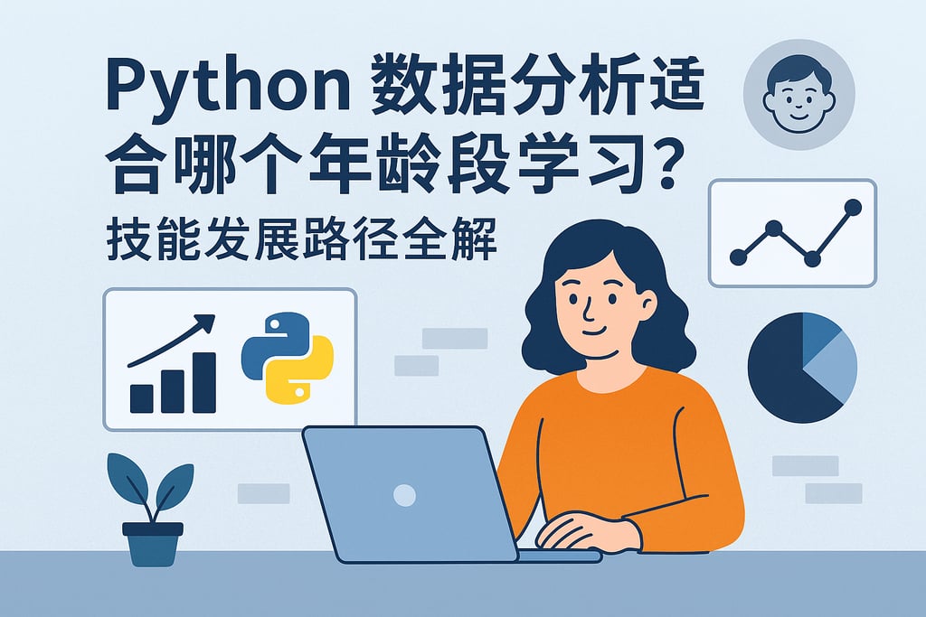 Python数据分析适合哪个年龄段学习？技能发展路径全解
