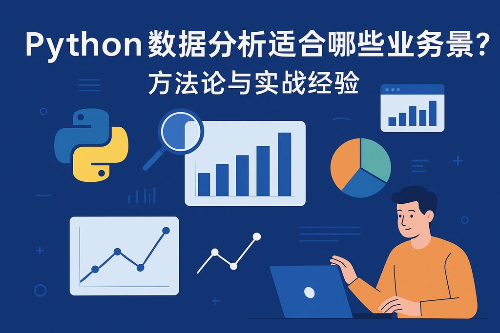 Python数据分析适合哪些业务场景？方法论与实战经验