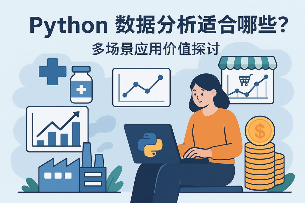 Python数据分析适合哪些行业？多场景应用价值探讨