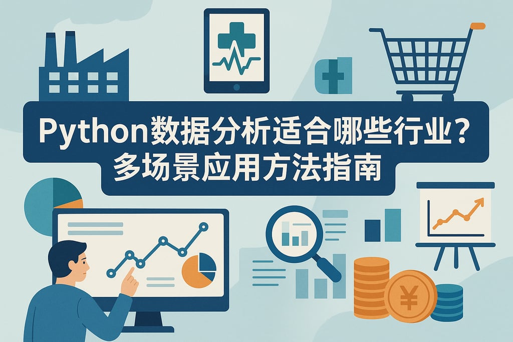 Python数据分析适合哪些行业？多场景应用方法指南