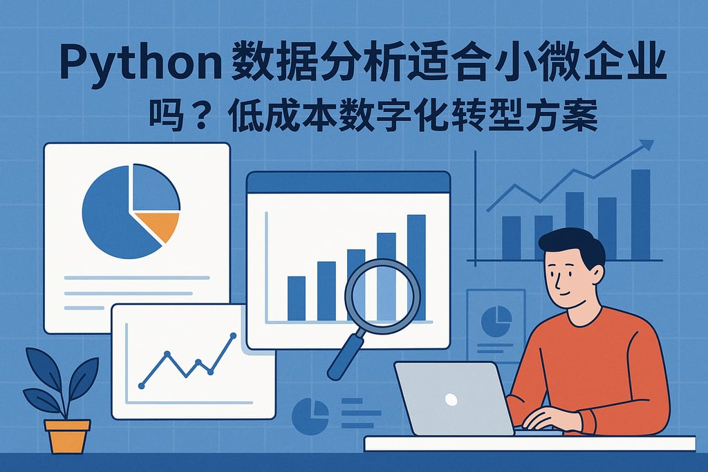 Python数据分析适合小微企业吗？低成本数字化转型方案