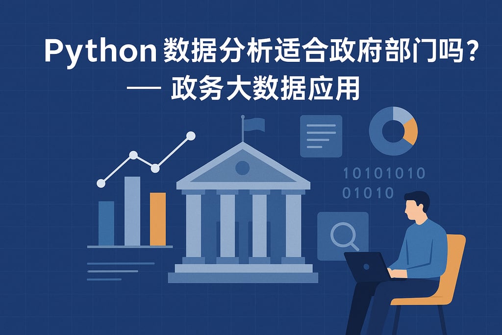 Python数据分析适合政府部门吗？政务大数据应用