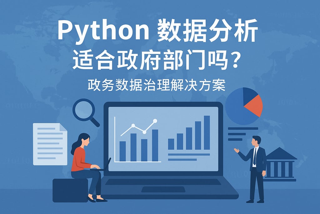 Python数据分析适合政府部门吗？政务数据治理解决方案