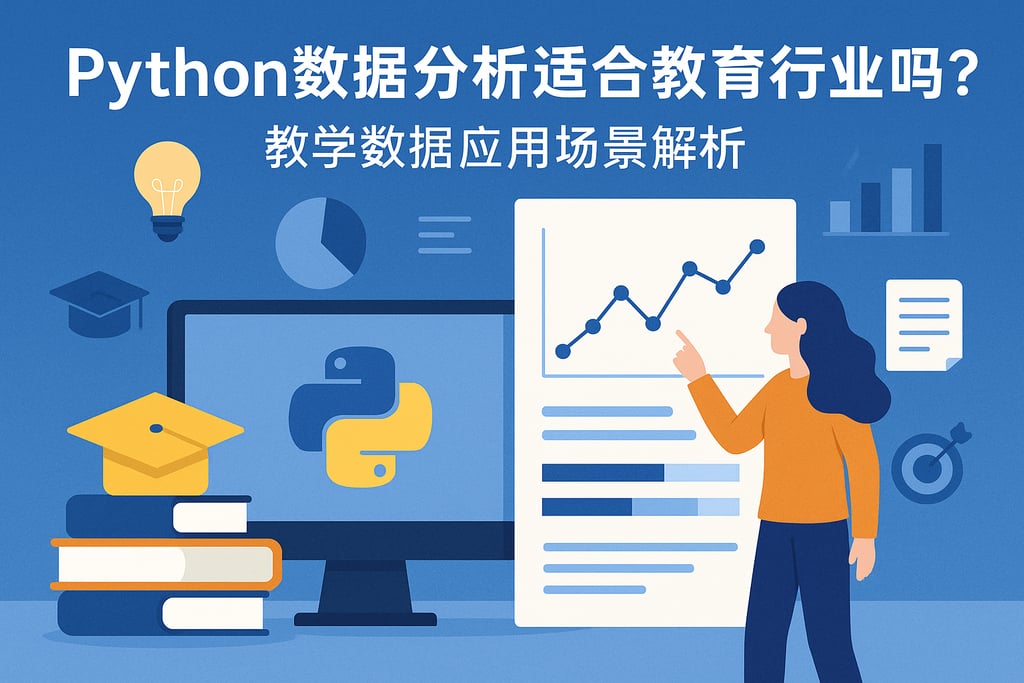 Python数据分析适合教育行业吗？教学数据应用场景解析