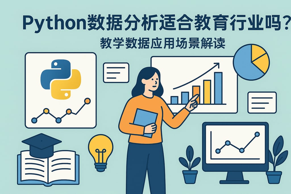 Python数据分析适合教育行业吗？教学数据应用场景解读