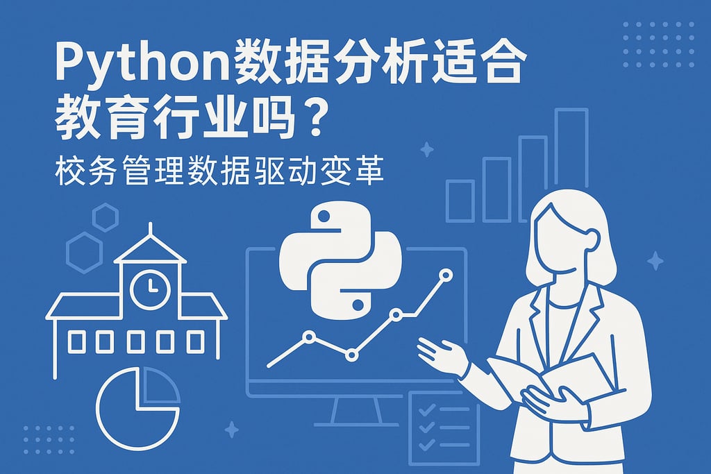 Python数据分析适合教育行业吗？校务管理数据驱动变革