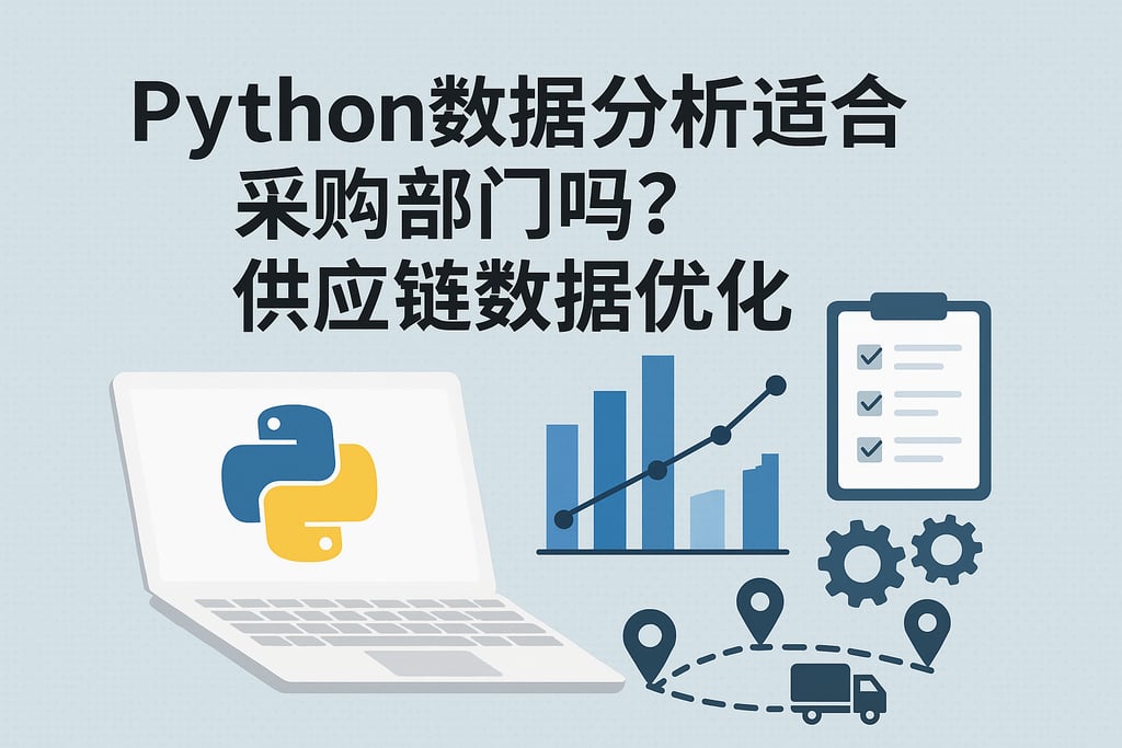Python数据分析适合采购部门吗？供应链数据优化