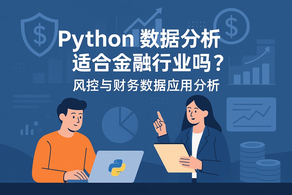 Python数据分析适合金融行业吗？风控与财务数据应用分析