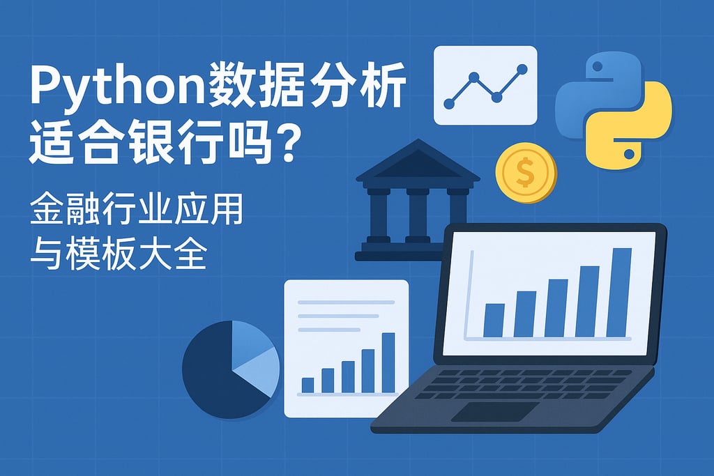 Python数据分析适合银行吗？金融行业应用与模板大全