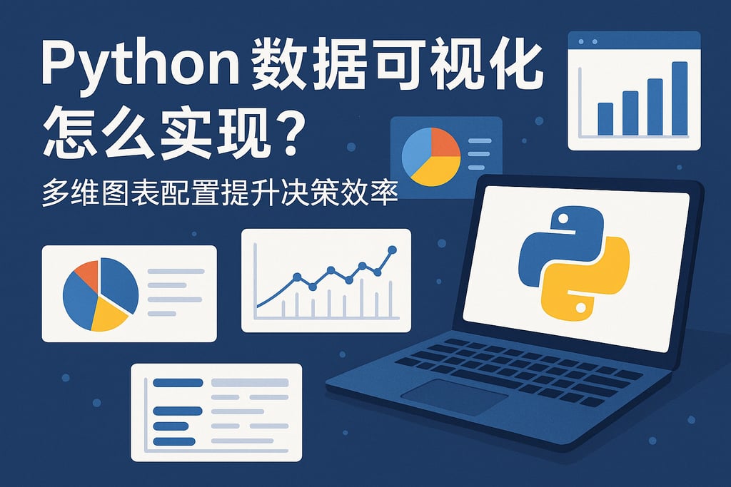 Python数据可视化怎么实现？多维图表配置提升决策效率