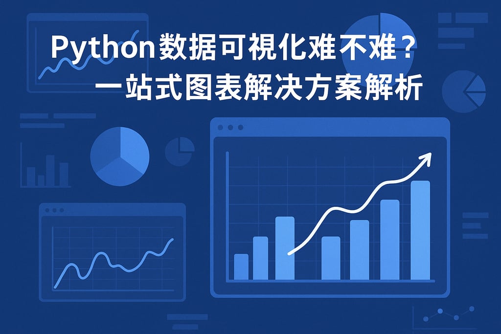 Python数据可视化难不难？一站式图表解决方案解析