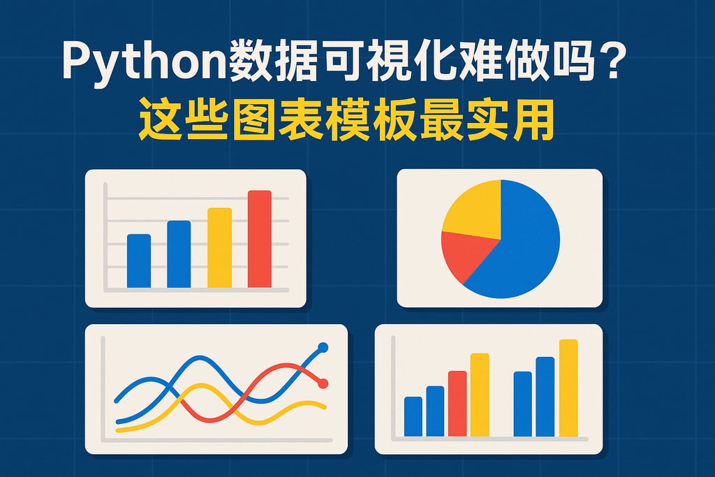 Python数据可视化难做吗？这些图表模板最实用