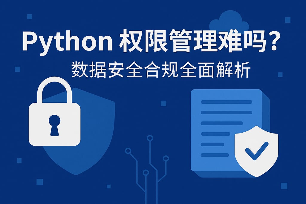 Python权限管理难吗？数据安全合规全面解析