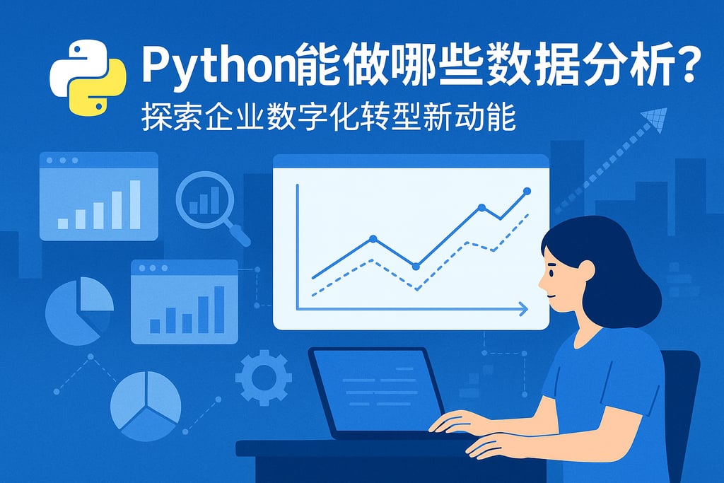 Python能做哪些数据分析？探索企业数字化转型新动能