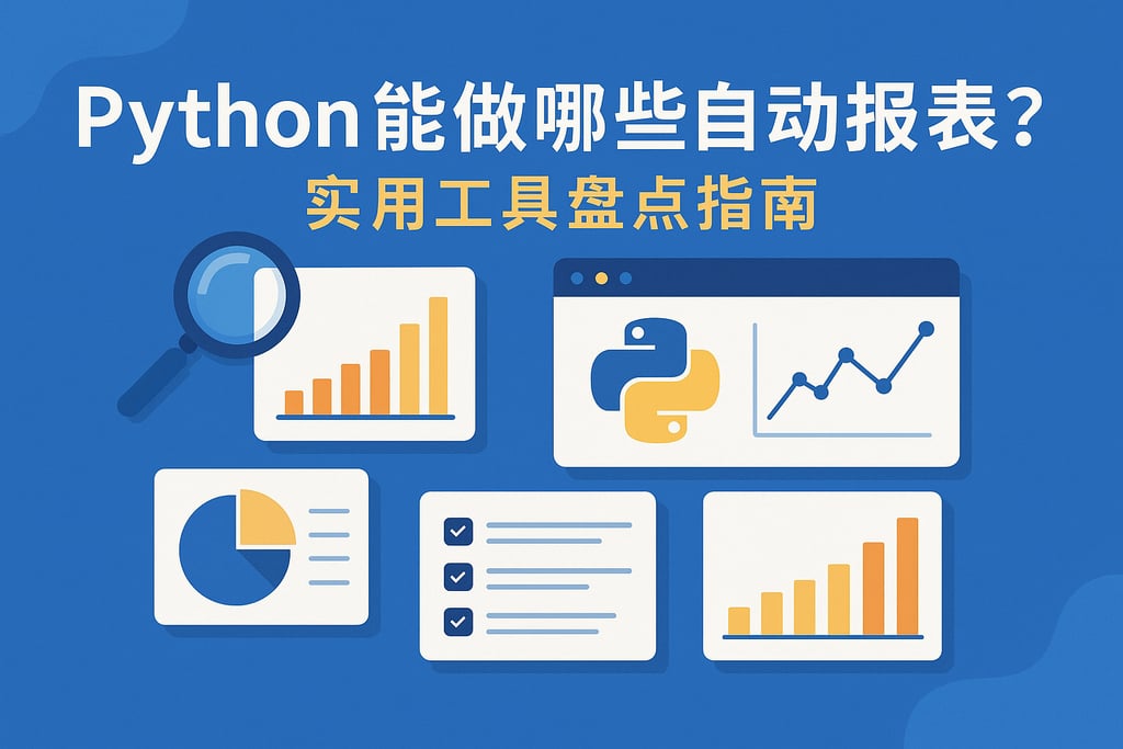 Python能做哪些自动报表？实用工具盘点指南