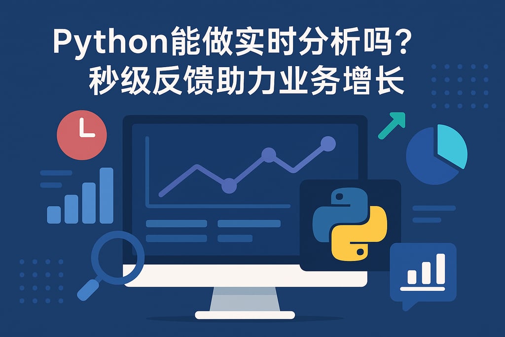 Python能做实时分析吗？秒级反馈助力业务增长