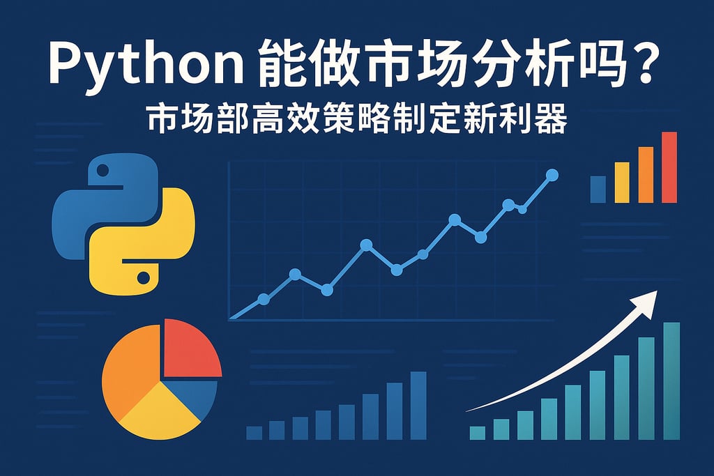 Python能做市场分析吗？市场部高效策略制定新利器