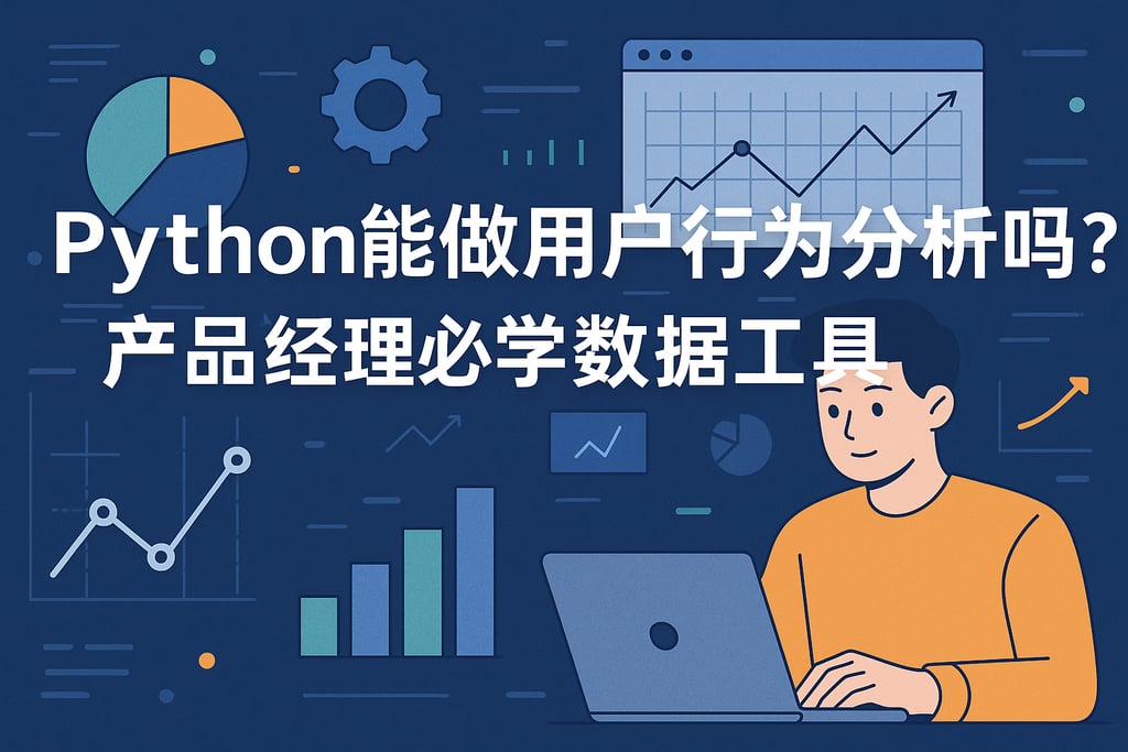 Python能做用户行为分析吗？产品经理必学数据工具