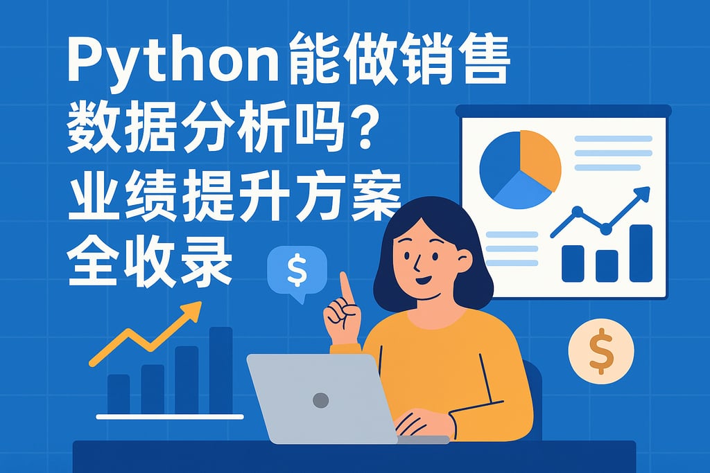 Python能做销售数据分析吗？业绩提升方案全收录