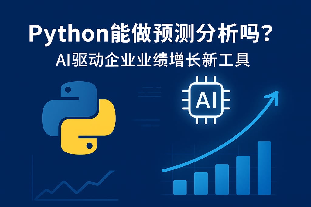 Python能做预测分析吗？AI驱动企业业绩增长新工具