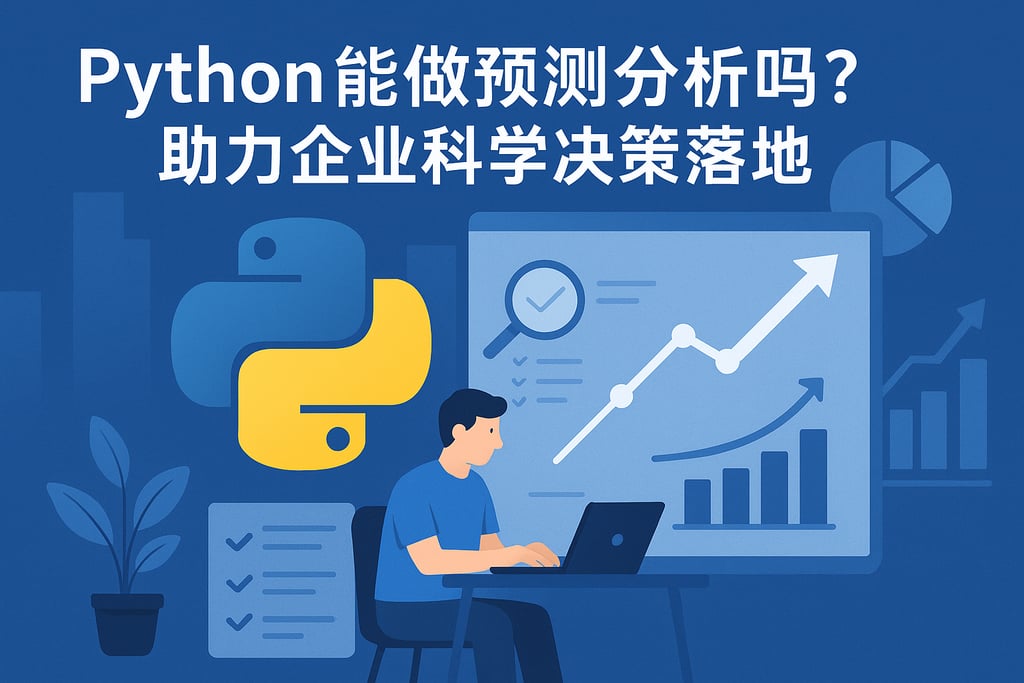 Python能做预测分析吗？助力企业科学决策落地