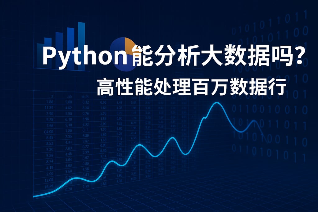 Python能分析大数据吗？高性能处理百万数据行
