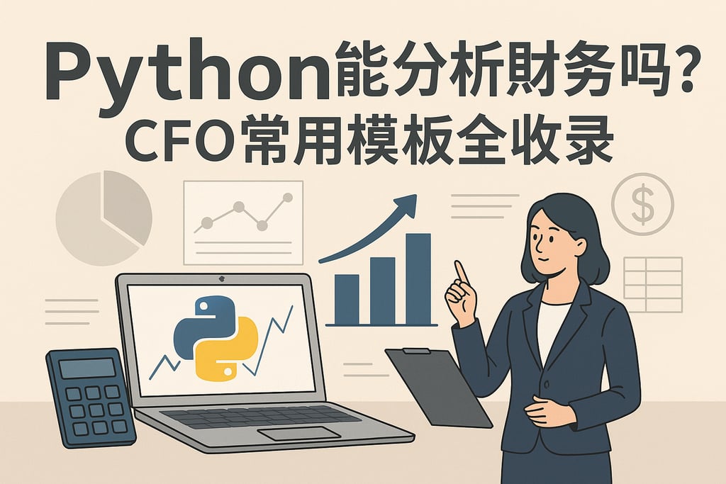 Python能分析财务数据吗？CFO常用模板全收录
