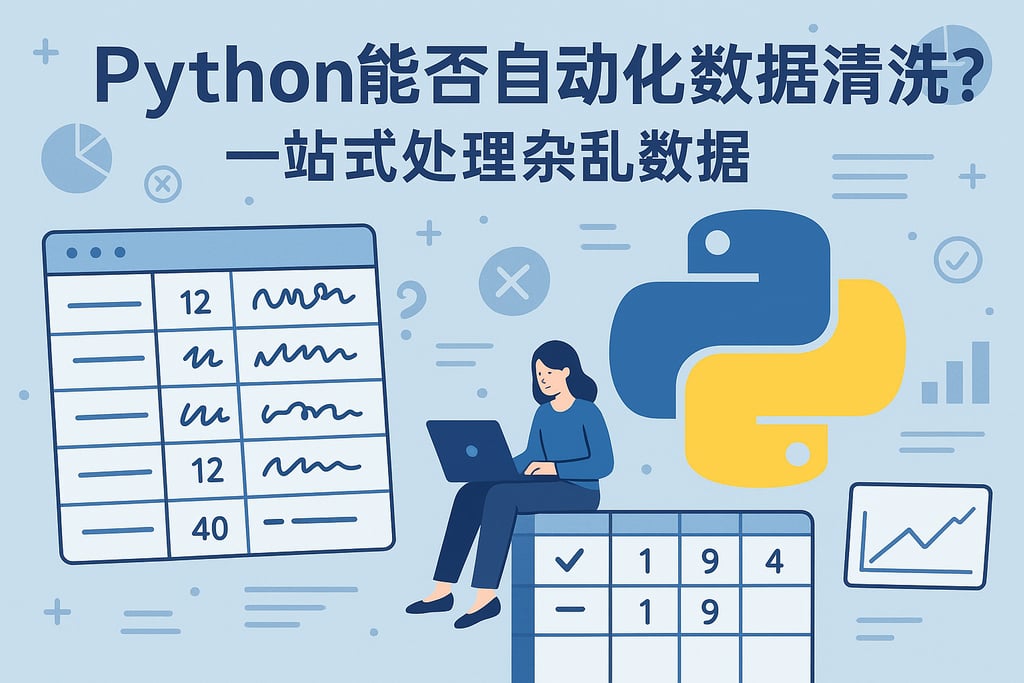 Python能否自动化数据清洗？一站式处理杂乱数据