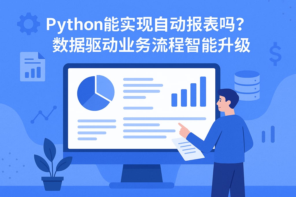 Python能实现自动报表吗？数据驱动业务流程智能升级