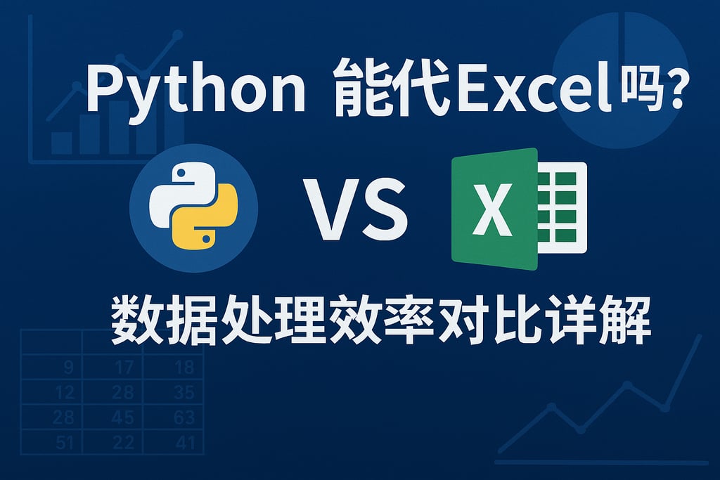 Python能替代Excel吗？数据处理效率对比详解
