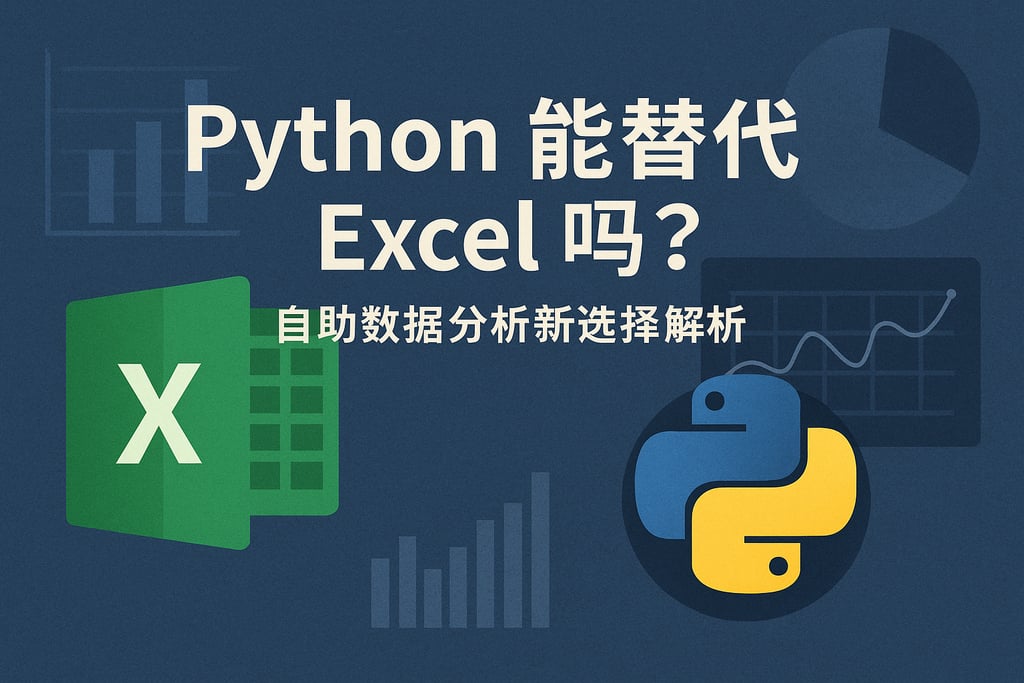 Python能替代Excel吗？自助数据分析新选择解析