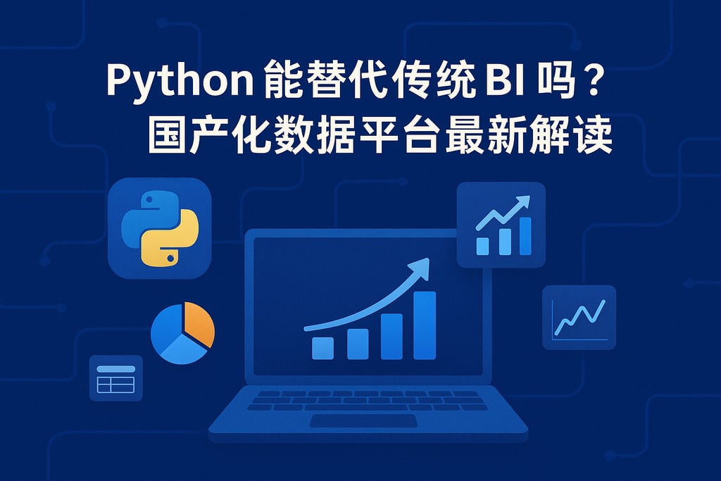 Python能替代传统BI吗？国产化数据平台最新解读