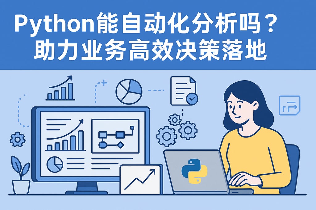 Python能自动化分析吗？助力业务高效决策落地