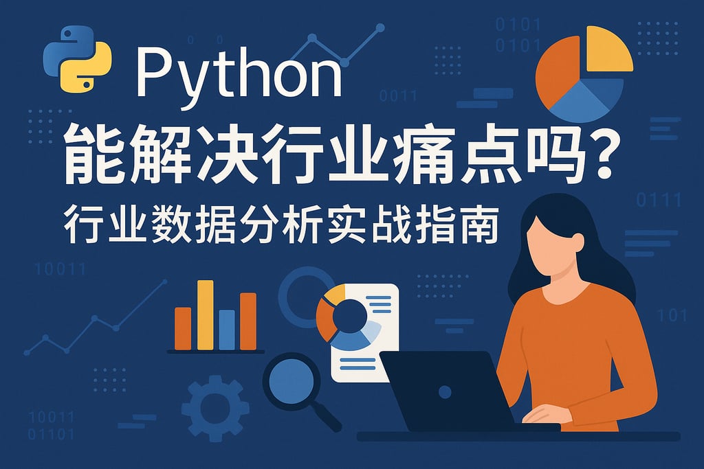 Python能解决行业痛点吗？行业数据分析实战指南