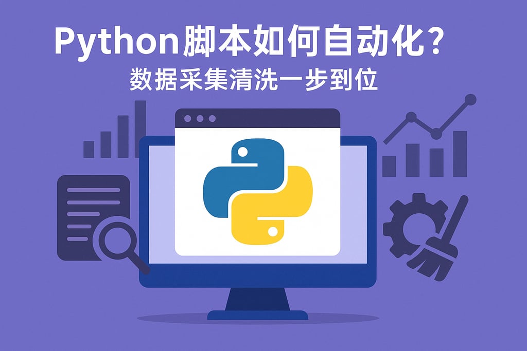 Python脚本如何自动化？数据采集清洗一步到位