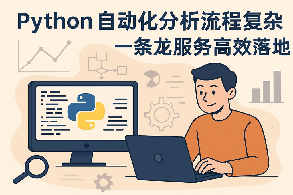 Python自动化分析流程复杂吗？一条龙服务高效落地