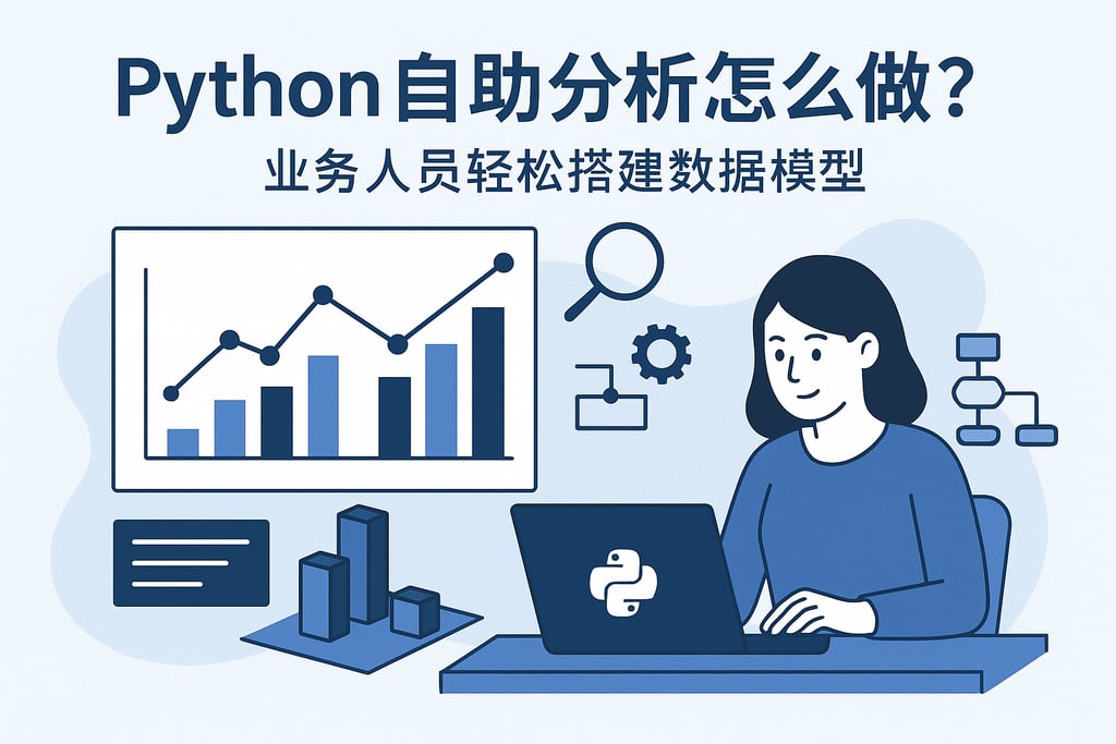 Python自助分析怎么做？业务人员轻松搭建数据模型