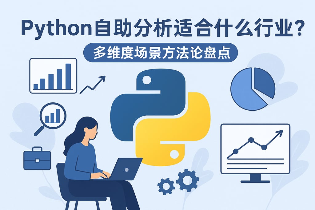 Python自助分析适合什么行业？多维度场景方法论盘点