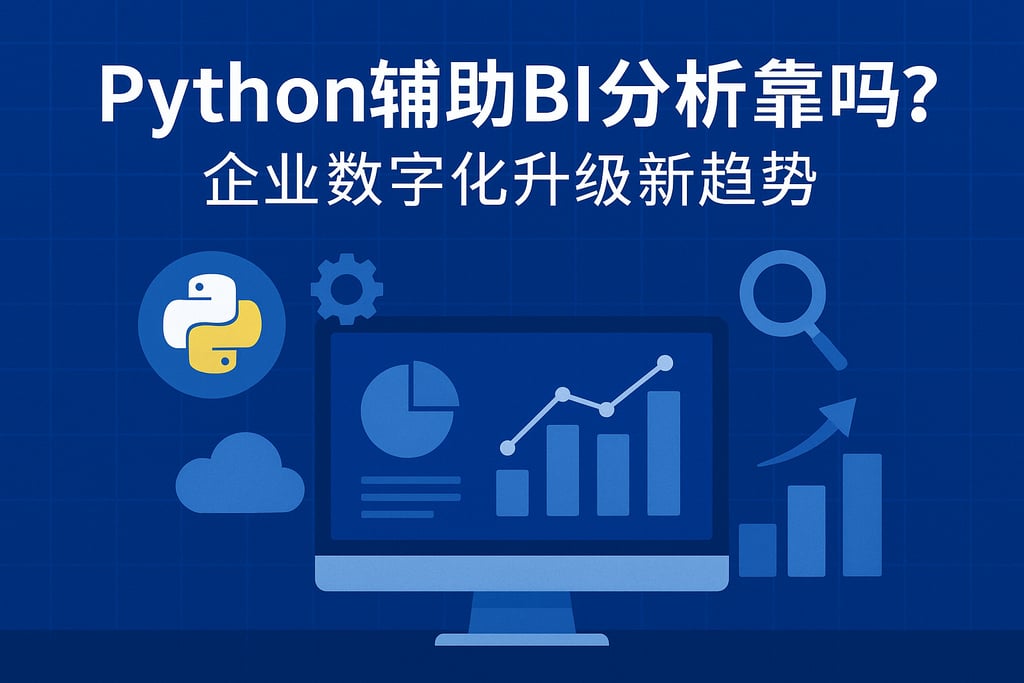 Python辅助BI分析靠谱吗？企业数字化升级新趋势