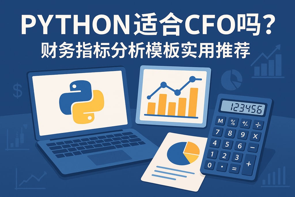 Python适合CFO用吗？财务指标分析模板实用推荐