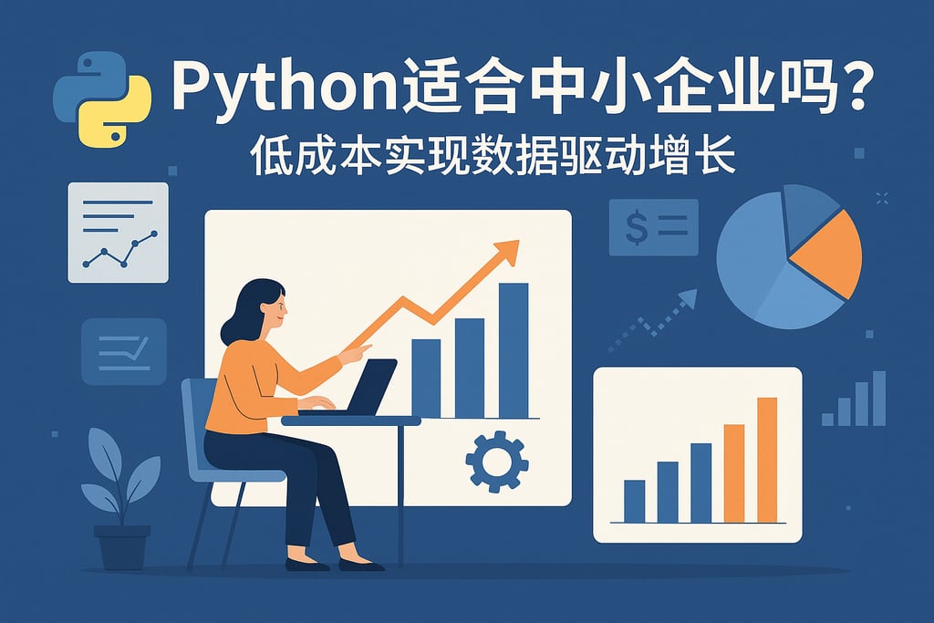 Python适合中小企业吗？低成本实现数据驱动增长