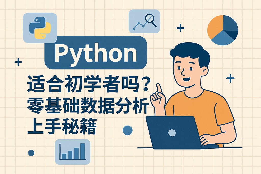 Python适合初学者吗？零基础数据分析上手秘籍