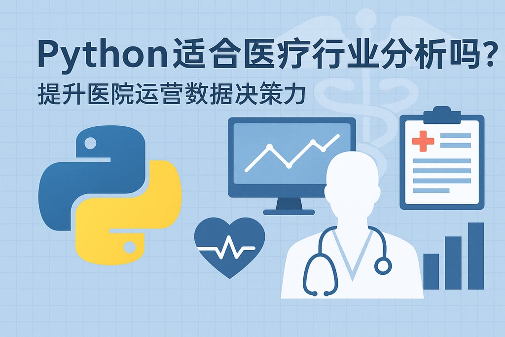 Python适合医疗行业分析吗？提升医院运营数据决策力
