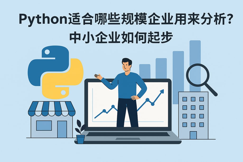 Python适合哪些规模企业用来分析？中小企业如何起步