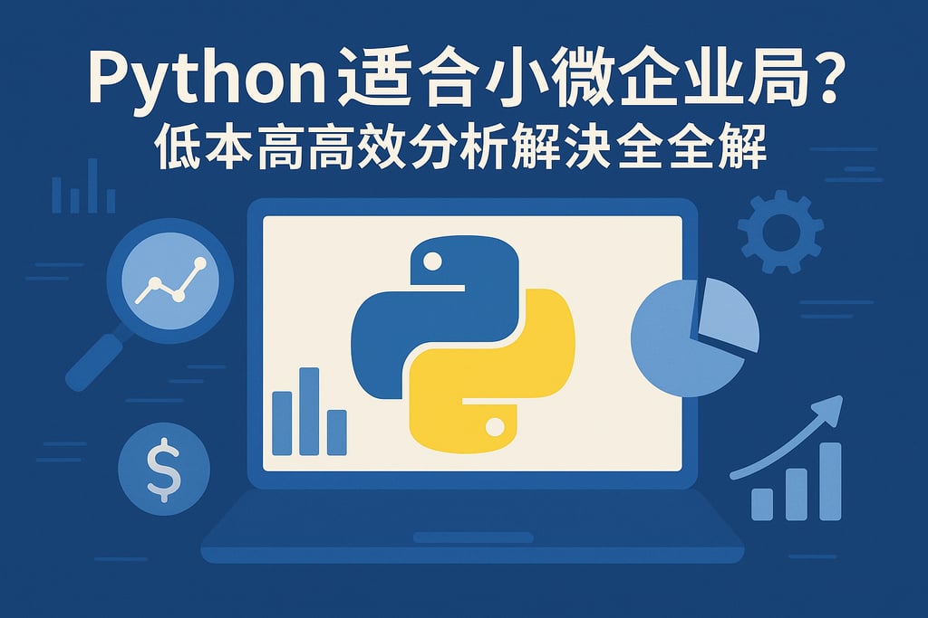 Python适合小微企业吗？低成本高效分析解决方案全解