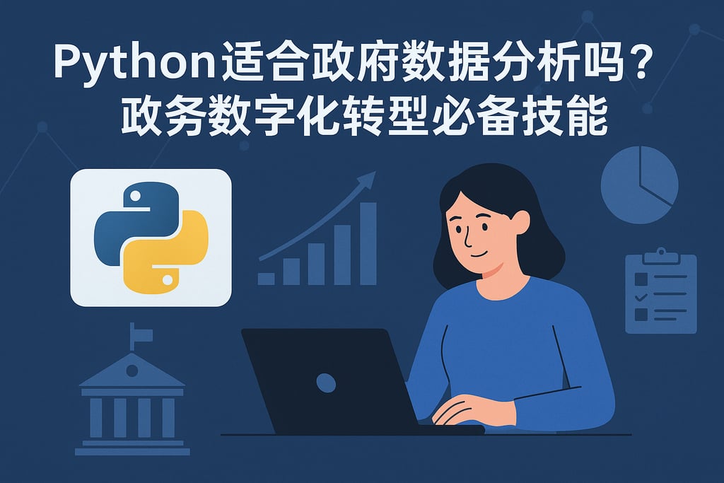 Python适合政府数据分析吗？政务数字化转型必备技能