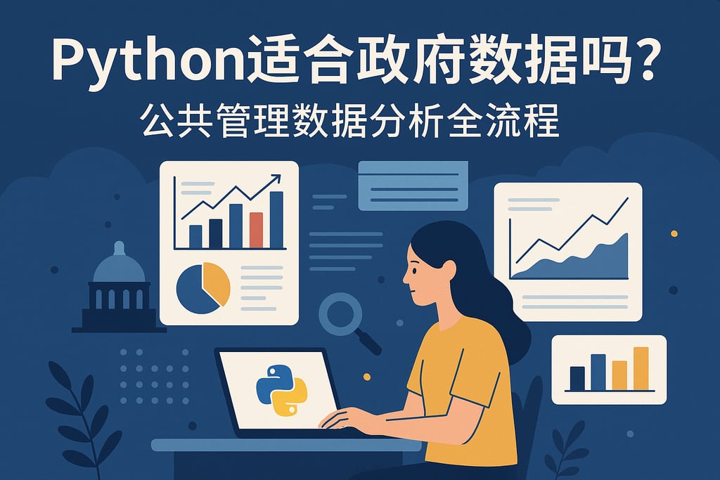 Python适合政府数据吗？公共管理数据分析全流程