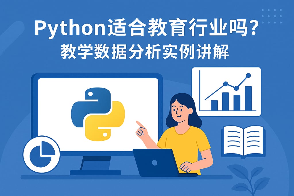 Python适合教育行业吗？教学数据分析实例讲解